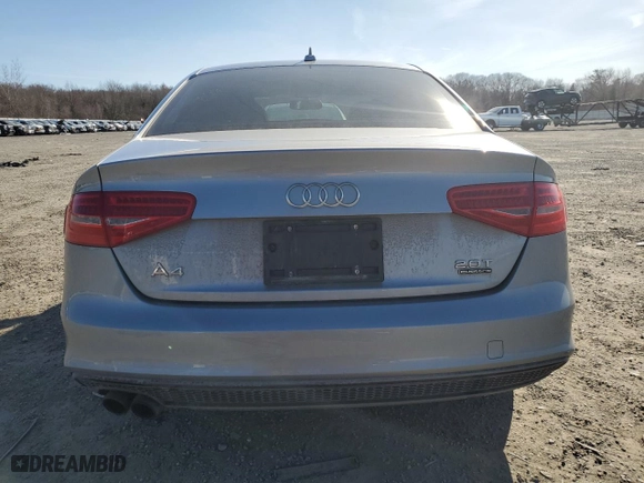 2015 Audi A4 Premium with VIN WAUBFAFL6FN037528, listed as a Copart auction lot 48894115 with 109,212 mi miles and Clean Title. Bid and sale history available at carsss.com. Image 6.
