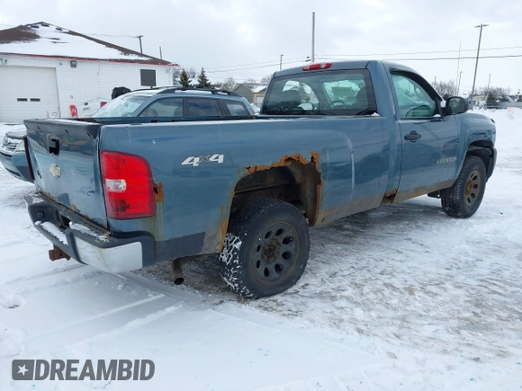 2008 Chevrolet Silverado 1500 Work Truck with VIN 1GCEK14C38Z280529, listed as a IAAI auction lot 41542019 with 188,094 mi miles. Bid and sale history available at carsss.com. Image 4.