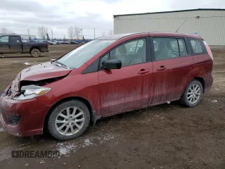 2010 Mazda 5 Sport with VIN JM1CR2W33A0359716, listed as a Copart auction lot 49240785 with 176,230 mi miles and Salvage Title. Bid and sale history available at DreamBid. Image 1.
