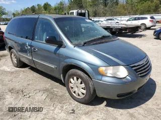 2006 Chrysler Town & Country LWB Touring with VIN 2A4GP54L76R671525, listed as a Copart auction lot 51521735 with 129,373 mi miles and Clean Title. Bid and sale history available at carsss.com. Image 4.