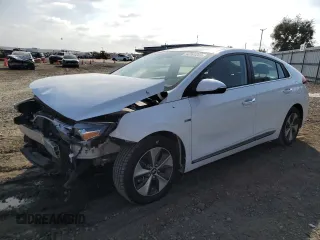 2019 Hyundai Ioniq Limited z VIN KMHC05LH2KU047307, wystawiony jako Copart lot #54741244 z przebiegiem 28 318 mil mil oraz Szkoda całkowita • Salvage title. Historia ofert i sprzedaży dostępna na DreamBid. Obrazek 1.