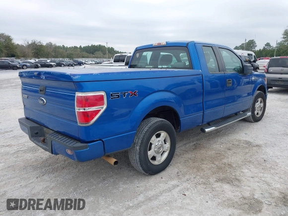 2009 Ford F-150 STX with VIN 1FTRX12W89KB25047, listed as a IAAI auction lot 41484924 with 310,768 mi miles. Bid and sale history available at carsss.com. Image 4.