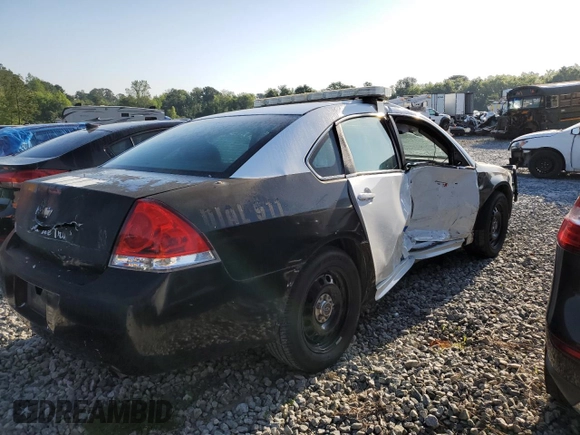 2016 Chevrolet Impala Limited Police Police with VIN 2G1WD5E33G1164719, listed as a Copart auction lot 50499805 with 80,677 mi miles and Salvage Title. Bid and sale history available at carsss.com. Image 3.