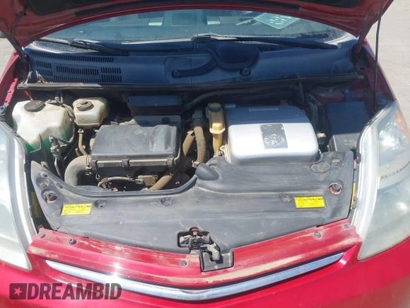 2006 Toyota Prius with VIN JTDKB20U367541643, listed as a IAAI auction lot 42146573 with Not Provided miles. Bid and sale history available at carsss.com. Image 10.