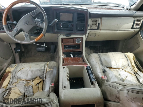 2003 Cadillac Escalade z VIN 1GYEK63N23R226884, wystawiony jako Copart lot #54985895 z przebiegiem Nie podano mil oraz Tytuł czysty. Historia ofert i sprzedaży dostępna na DreamBid. Obrazek 8.