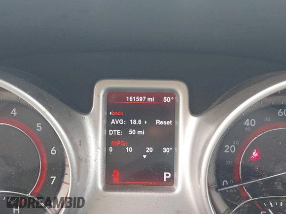 2014 Dodge Journey SXT z VIN 3C4PDDBG2ET161528, wystawiony jako IAAI lot #41932649 z przebiegiem 161 597 mil mil oraz . Historia ofert i sprzedaży dostępna na DreamBid. Obrazek 15.