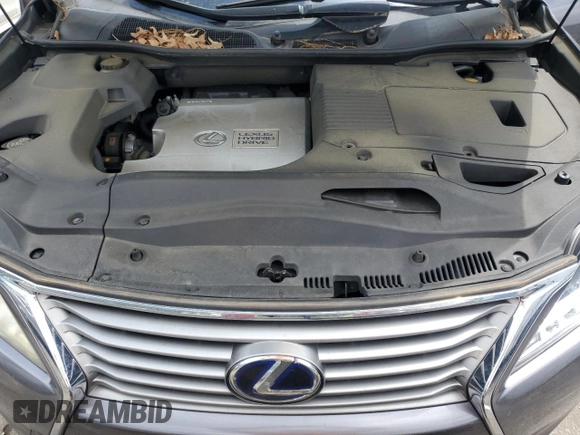 2013 Lexus RX 450h with VIN JTJZB1BA5D2009443, listed as a Copart auction lot 54209145 with 147,308 mi miles and Salvage title. Bid and sale history available at DreamBid. Image 11.