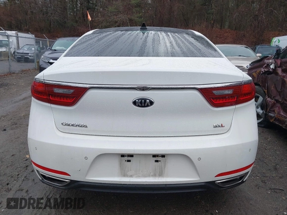 2018 Kia Cadenza Limited with VIN KNALC4J11J5099335, listed as a IAAI auction lot 41217994 with 55,335 mi miles. Bid and sale history available at carsss.com. Image 16.