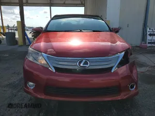 2010 Lexus HS 250h with VIN JTHBB1BA6A2001379, listed as a Copart auction lot 55507805 with 99,366 mi miles and Salvage Title. Bid and sale history available at DreamBid. Image 5.