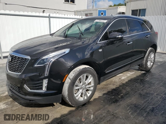 2021 Cadillac XT5 FWD Luxury with VIN 1GYKNAR45MZ231154, listed as a Copart auction lot 84872054 with 26,840 mi miles and Clean Title. Bid and sale history available at carsss.com. Image 1.