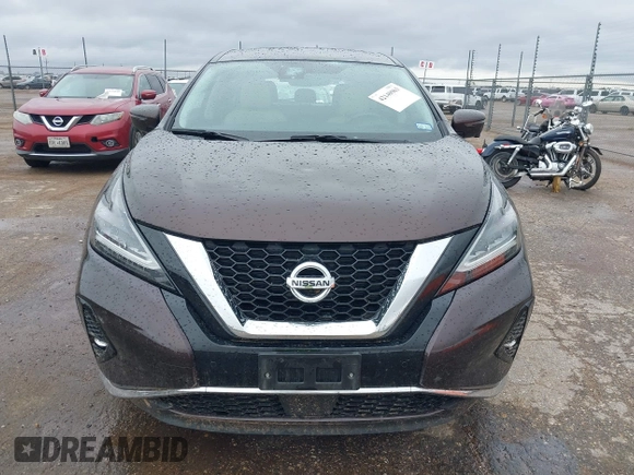 2021 Nissan Murano SL with VIN 5N1AZ2CJ9MC115755, listed as a IAAI auction lot 42140963 with 89,692 mi miles and . Bid and sale history available at DreamBid. Image 12.