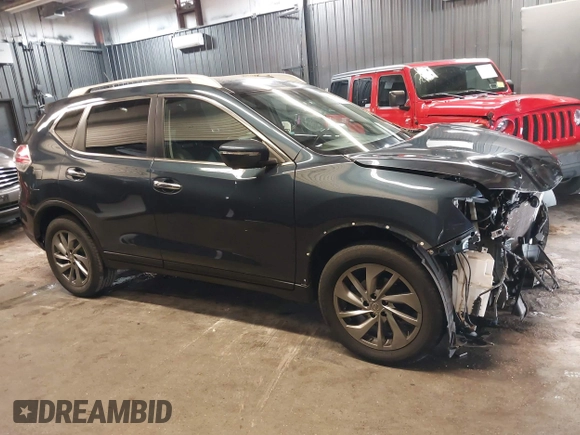 2015 Nissan Rogue SV z VIN 5N1AT2MV6FC903897, wystawiony jako IAAI lot #42353248 z przebiegiem 71 895 mil mil oraz . Historia ofert i sprzedaży dostępna na DreamBid. Obrazek 14.