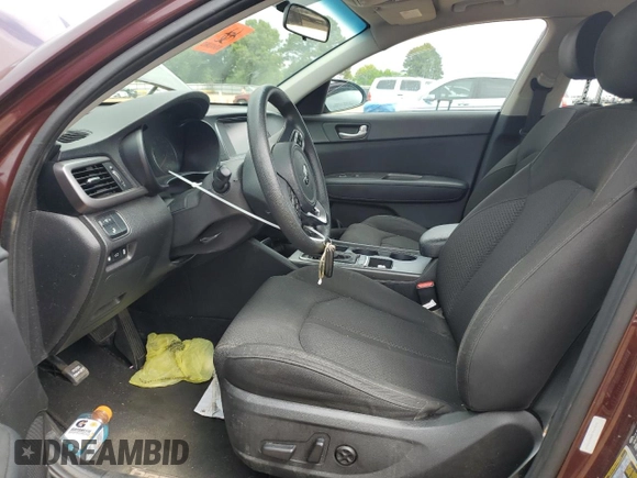 2017 Kia Optima LX with VIN 5XXGT4L32HG173242, listed as a Copart auction lot 56194635 with Not provided miles and Salvage title. Bid and sale history available at DreamBid. Image 7.