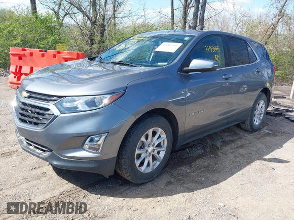 2018 Chevrolet Equinox LT with VIN 3GNAXJEV1JL119245, listed as a IAAI auction lot 41987159 with 54,489 mi miles and . Bid and sale history available at DreamBid. Image 17.