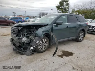 2022 Nissan Pathfinder SL with VIN 5N1DR3CAXNC242793, listed as a Copart auction lot 79286414 with 0 mi miles and Salvage Title. Bid and sale history available at carsss.com. Image 1.