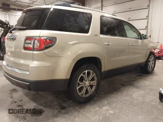 2015 GMC Acadia SLT z VIN 1GKKRSKD0FJ150417, wystawiony jako IAAI lot #41467746 z przebiegiem 155 893 mil mil oraz . Historia ofert i sprzedaży dostępna na DreamBid. Obrazek 4.