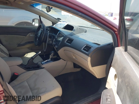 2013 Honda Civic LX with VIN 2HGFB2F52DH568420, listed as a IAAI auction lot 41857748 with 181,680 mi miles and . Bid and sale history available at DreamBid. Image 5.