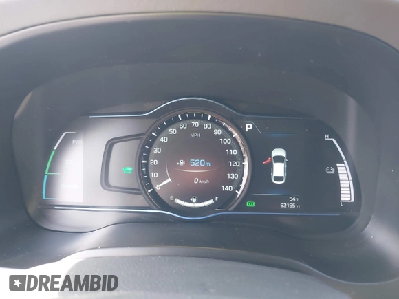 2017 Hyundai Ioniq Limited with VIN KMHC85LC9HU049108, listed as a IAAI auction lot 42120890 with 62,155 mi miles and . Bid and sale history available at DreamBid. Image 7.