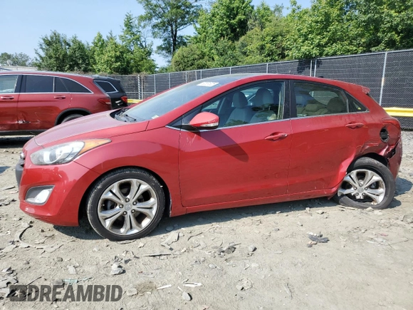 2013 Hyundai Elantra with VIN KMHD35LE5DU136986, listed as a Copart auction lot 60551325 with 66,355 mi miles and Salvage title. Bid and sale history available at DreamBid. Image 1.