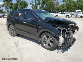 2014 Hyundai Santa Fe Limited with VIN KM8SR4HF5EU081846, listed as a Copart auction lot 52948635 with 118,444 mi miles and Salvage Title. Bid and sale history available at carsss.com. Image 4.