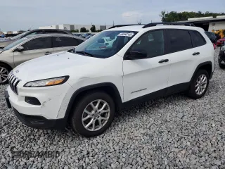 2016 Jeep Cherokee Sport z VIN 1C4PJLAB7GW311803, wystawiony jako Copart lot #64660745 z przebiegiem 105 599 mil mil oraz Czysty tytuł • Clean title. Historia ofert i sprzedaży dostępna na DreamBid. Obrazek 1.