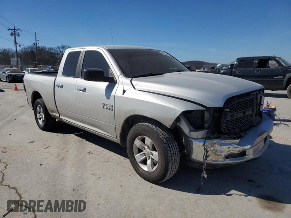 2018 Ram 1500 SLT with VIN 1C6RR6GG3JS126952, listed as a Copart auction lot 46875145 with 119,204 mi miles and Salvage title. Bid and sale history available at DreamBid. Image 4.