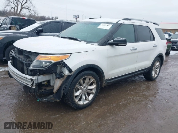 2013 Ford Explorer XLT with VIN 1FM5K7D86DGB38711, listed as a IAAI auction lot 41557401 with 142,162 mi miles and . Bid and sale history available at DreamBid. Image 2.