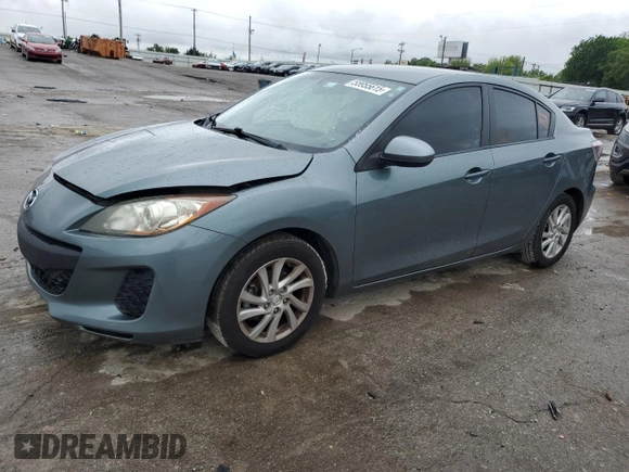 2012 Mazda 3 i Touring z VIN JM1BL1V74C1554961, wystawiony jako Copart lot #55955615 z przebiegiem 146 764 mil mil oraz Szkoda całkowita • Salvage title. Historia ofert i sprzedaży dostępna na DreamBid. Obrazek 1.