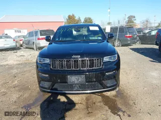 2018 Jeep Grand Cherokee Overland with VIN 1C4RJFCG1JC334098, listed as a IAAI auction lot 41708642 with 50,980 mi miles. Bid and sale history available at carsss.com. Image 12.