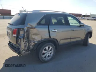2011 Kia Sorento LX with VIN 5XYKTDA28BG169624, listed as a Copart auction lot 53676565 with 147,478 mi miles and Salvage Title. Bid and sale history available at carsss.com. Image 3.