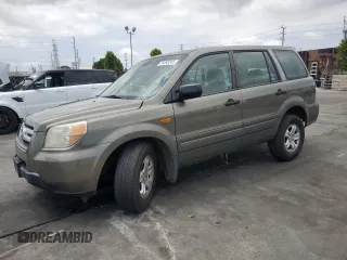 2007 Honda Pilot LX z VIN 5FNYF28167B035289, wystawiony jako Copart lot #54693245 z przebiegiem 150 327 mil mil oraz Szkoda całkowita • Salvage title. Historia ofert i sprzedaży dostępna na DreamBid. Obrazek 1.