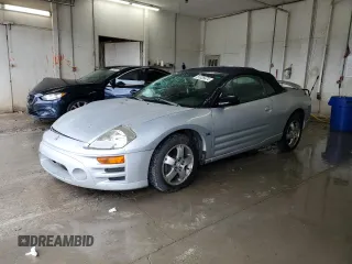 2003 Mitsubishi Eclipse GS with VIN 4A3AE45G53E008330, listed as a Copart auction lot 81326674 with 209,756 mi miles and Salvage Title. Bid and sale history available at carsss.com. Image 1.