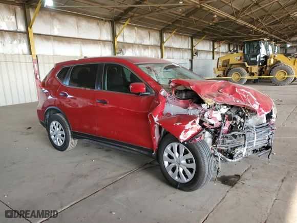 2017 Nissan Rogue SV with VIN JN8AT2MV8HW282026, listed as a Copart auction lot 48361325 with 44,095 mi miles and Salvage Title. Bid and sale history available at carsss.com. Image 4.
