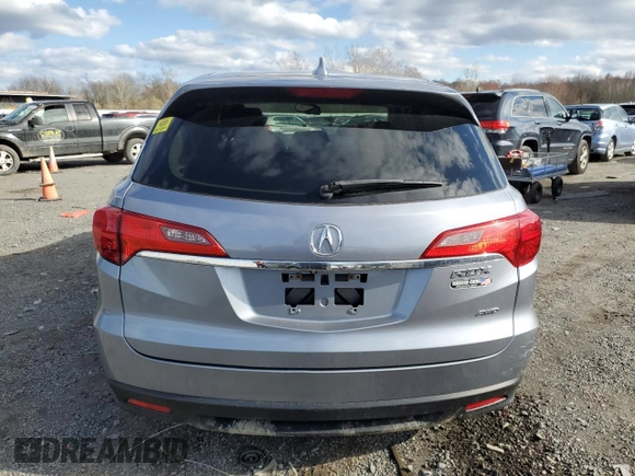 2015 Acura RDX Technology with VIN 5J8TB4H59FL007150, listed as a Copart auction lot 51133175 with 161,364 mi miles and Clean Title. Bid and sale history available at DreamBid. Image 6.