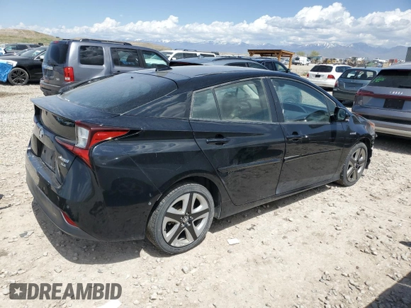 2020 Toyota Prius L Eco z VIN JTDKARFU7L3111913, wystawiony jako Copart lot #54544995 z przebiegiem 85 988 mil mil oraz Szkoda całkowita • Salvage title. Historia ofert i sprzedaży dostępna na DreamBid. Obrazek 3.