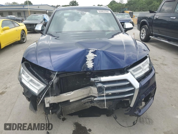2018 Audi SQ5 Prestige with VIN WA1C4AFY4J2101014, listed as a Copart auction lot 65063764 with 60,064 mi miles and Salvage Title. Bid and sale history available at DreamBid. Image 5.