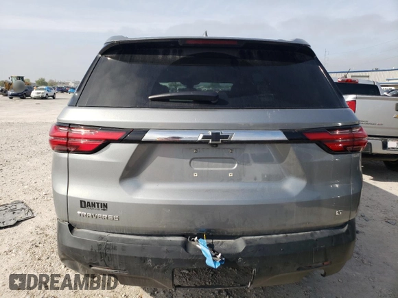 2023 Chevrolet Traverse LT Cloth with VIN 1GNERGKW3PJ193553, listed as a Copart auction lot 50646325 with 33,384 mi miles and Salvage Title. Bid and sale history available at carsss.com. Image 6.