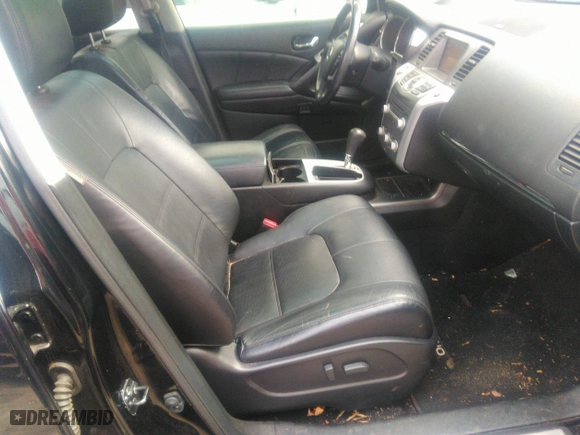 2012 Nissan Murano S with VIN JN8AZ1MU0CW111814, listed as a IAAI auction lot 41136966 with 205,809 mi miles. Bid and sale history available at carsss.com. Image 5.