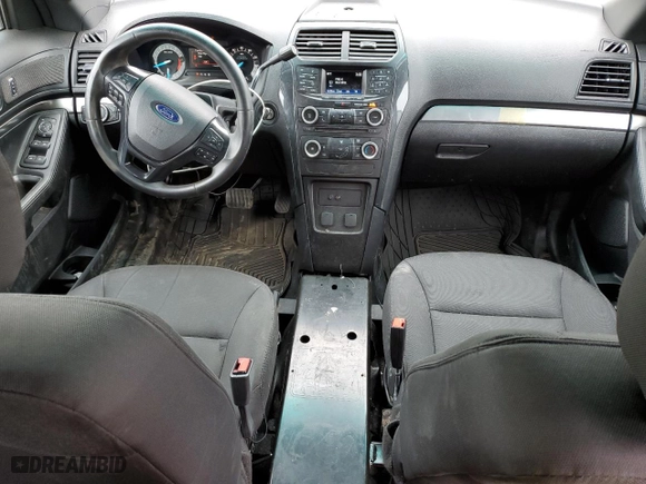 2018 Ford Police Interceptor Utility with VIN 1FM5K8AR9JGB12456, listed as a Copart auction lot 50787765 with 139,428 mi miles and Salvage Title. Bid and sale history available at carsss.com. Image 8.