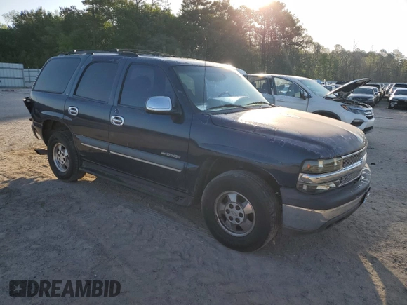 2002 Chevrolet Tahoe LS with VIN 1GNEC13ZX2J173770, listed as a Copart auction lot 52108985 with 273,327 mi miles and Salvage title. Bid and sale history available at DreamBid. Image 4.