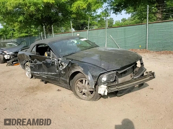 2007 Ford Mustang GT Deluxe with VIN 1ZVHT85H775207390, listed as a Copart auction lot 59553555 with 125,676 mi miles and Salvage title. Bid and sale history available at DreamBid. Image 13.