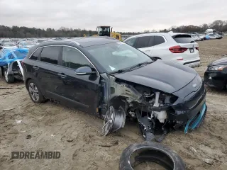 2020 Kia Niro EX Premium with VIN KNDCE3LG5L5071680, listed as a Copart auction lot 54533755 with 60,386 mi miles and Salvage Title. Bid and sale history available at DreamBid. Image 4.