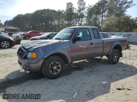 2005 Ford Ranger XL with VIN 1FTYR14U85PA00760, listed as a Copart auction lot 54455335 with 252,001 mi miles and Salvage Title. Bid and sale history available at DreamBid. Image 1.