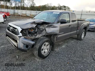 2013 Toyota Tacoma PreRunner with VIN 5TFTU4GNXDX046801, listed as a Copart auction lot 79818644 with 97,304 mi miles and Salvage Title. Bid and sale history available at carsss.com. Image 1.