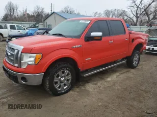 2012 Ford F-150 XL with VIN 1FTFW1ET0CFC35629, listed as a Copart auction lot 43749655 with 197,432 mi miles and Salvage Title. Bid and sale history available at DreamBid. Image 1.
