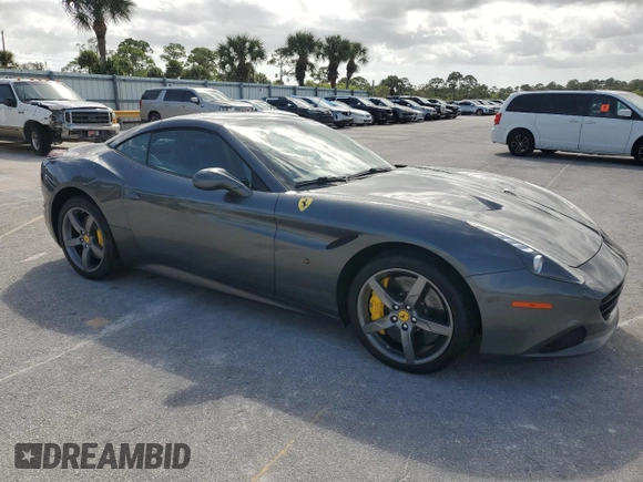 2015 Ferrari California T с VIN ZFF77XJA3F0206563, выставлен на аукционе Copart как лот 73751534 с пробегом Не указан миль и Списание • Salvage title. История ставок и продаж доступна на DreamBid. Изображение 4.