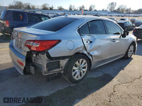 2016 Subaru Legacy Premium with VIN 4S3BNBD61G3040763, listed as a Copart auction lot 82327454 with 114,527 mi miles and Salvage title. Bid and sale history available at DreamBid. Image 3.