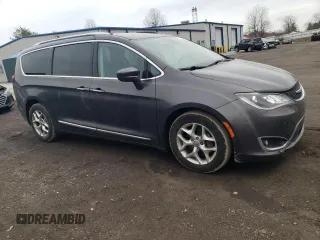 2017 Chrysler Pacifica Touring L Plus with VIN 2C4RC1EGXHR635948, listed as a Copart auction lot 51339225 with 67,055 mi miles and Salvage Title. Bid and sale history available at DreamBid. Image 4.