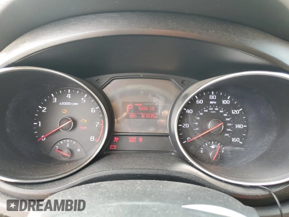 2016 Kia Sedona LX with VIN KNDMB5C18G6116776, listed as a Copart auction lot 53887895 with 87,235 mi miles and Salvage Title. Bid and sale history available at carsss.com. Image 9.