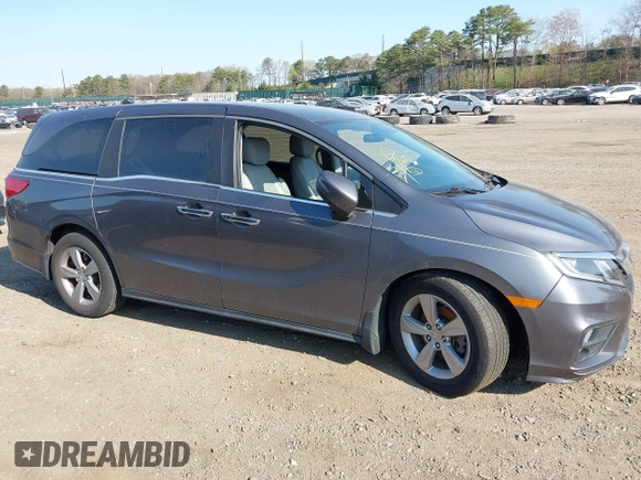 2019 Honda Odyssey EX with VIN 5FNRL6H53KB015260, listed as a IAAI auction lot 42106324 with 67,447 mi miles. Bid and sale history available at carsss.com. Image 13.